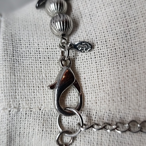 Premier Designs Eclectic Black Imitation Rhodium Plated Necklace - Picture 8 of 8